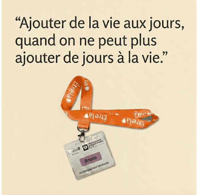 Ajouter de la vie aux jours, quand on ne peut plus ajouter de jours à la vie.