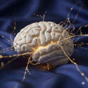 Neuroplasticité et sommeil après 60 ans concept kintsugi